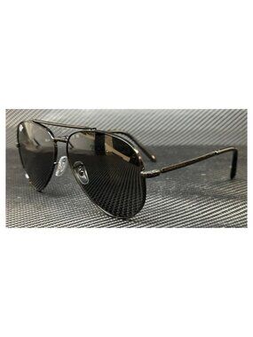 New Aviator Men Black Sunglasses 62-14-140